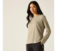 Regatta Women's Mindo Anti-Insect Long Sleeve Tee Brown, Size: 8