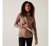 Regatta Women's 'Montes' Lightweight Half-Zip Fleece in Brown | Size: 8 Regatta Brown 8