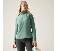 Regatta Women's Montes Lightweight Half Zip Fleece in Pale Green | Size: 10 Regatta Pale Green 10