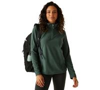 Regatta Womens Montes Lightweight Half Zip Fleece: Spruce Green: 16 Si
