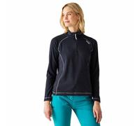 Regatta Womens Montes Micro Fleece Warm Mid Layer Top Navy/Black