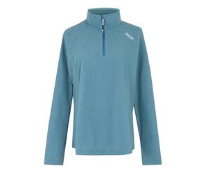 Regatta Womens Montes Micro Fleece Warm Mid Layer Top Storm Blue