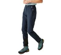 Regatta Womens Mountain Winter Hiking Trousers Water Repellent Walking Stretch Blue