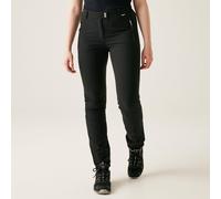 Regatta Womens Mountain Winter Hiking Trousers Water Repellent Walking Stretch Black