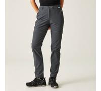 Women's Mountain Zip Off Trousers Regatta Grey 16S