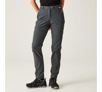 Regatta Women's Mountain Zip-Off Trousers - Seal Grey - 10 UK S - Seal Grey