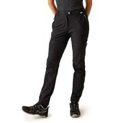 Regatta Women's Mountain Zip Off Walking Trousers Black