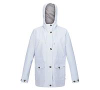 Regatta Womens Nahla Stripe Waterproof Jacket - Tickin - Tickin - 14 UK
