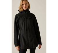 Regatta Women's Natalina Hooded Waterproof Jacket in Jet Black | Size: 14 Regatta Jet Black 14