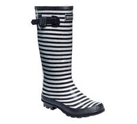 Regatta Women's Navy Fairweather II Stripe Wellies Navy Stripe