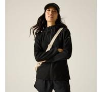 Regatta Women's Nayna Full Zip Hooded Fleece in Jet Black | Size: 26 Regatta Jet Black 26