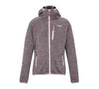 Regatta Womens Newhill Hooded Fleece Jacket - Powder Lilac - 12 UK - Powder Lilac - 70% Polyester/30% Recycled Polyester