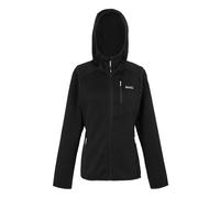 Regatta Women's Newhill Marl Hooded Fleece Jacket - Black - Black - 10 UK