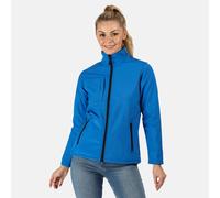 Regatta Womens Octagon 3-Layer Softshell Jacket Zip Up Coat Water Resisitant