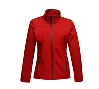 Regatta Professional Womens/Ladies Octagon II Waterproof Softshell Jacket - Red - Size UK 12 (Women's)