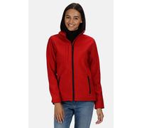 Regatta Women's Octagon Waterproof Softshell Jacket in Red | Size: 16 Regatta Red 16