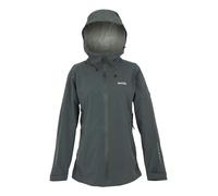 Regatta Women's Okara Waterproof Jacket - Seal Grey/Cloudy Grey - Seal Grey/Cloudy Grey - 16 UK - 100% Mixed