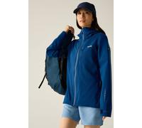 Blue female 18 Regatta Women's Waterproof Oklarna Jacket Blue, Size: 18