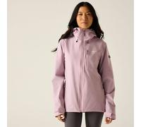 Regatta Women's Oklarna Hooded Walking Waterproof Jacket in Pale Lilac | Size: 16 Regatta Pale Lilac 16