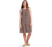 Regatta Orla Kiely Summer Sleeveless Dress Black Tall Flowers, Size: 8