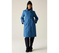 Regatta Women's Orla Kiely Hooded Waterproof Insulated Mac in Blue | Size: 14 Regatta Blue 14