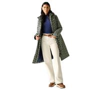 Regatta Orla Long Length Waterproof Jacket Blue 34 Woman