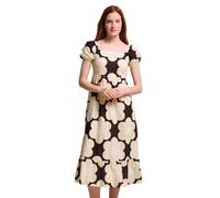 Regatta Womens Orla Kiely Midi Summer Dress Cotton Balloon Sleeves