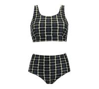 Regatta Women's Orla Kiely Poppy Reversible Bikini Set - Monochrome - 12 UK - Monochrome