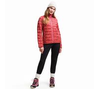 (8, Red) Regatta Womens Orla Kiely Printed Baffled Water-Repellent Padded Jacket