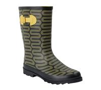 Regatta Womens Orla Kiely Rain Cloud Mid Calf Wellington Boots - Olive - 4 UK - Olive - 100% Mixed