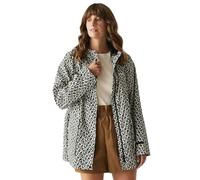 Regatta Womens Orla Kiely Swing III Waterproof Jacket - Jasmine Flower Black - 18