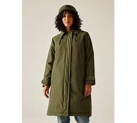 Regatta Womens Orla Kiely Waterproof Mac - Green, Green, Size 20, Women Green