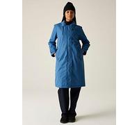 Regatta Orla Mac Hooded Breathable Waterproof Insulated Jacket In Blue Blue 10
