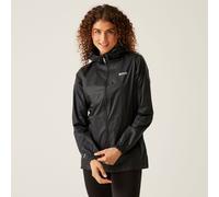 Regatta Women's Pack It III Waterproof Jacket - Black - Black - 24 UK
