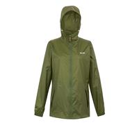 Regatta Women's Pack It III Waterproof Jacket - Nephrite Green - 12 UK - Nephrite Green - 100% Polyamide