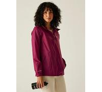 Regatta Womens Pack It Iii Waterproof Shell Jacket, Purple, Size 14, Women Purple