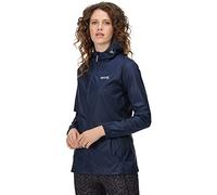 Regatta Womens Pack It Jacket with Hood, Waterproof & Lightweight Packable Shell Rain Mac - Perfect for Outdoors, Camping, Running & Hiking