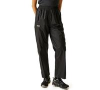 Regatta Women's Lightweight Pack It Waterproof Overtrousers Black, Size: XL