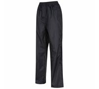 Regatta Womens Pack It Waterproof Over Trousers,Black-Medium