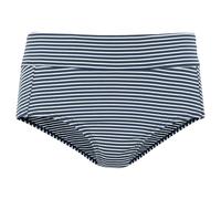 Regatta Womens Paloma Seeksucker Stripes Swim Briefs - Navy/White - 16 UK - Navy/White