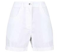 Regatta Womens Pemma Organic Cotton Shorts White,XL
