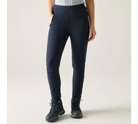 Regatta Womens Pentre Stretch II Walking Trousers UV Protection Water Repellent Winter Hiking Blue