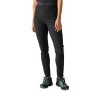 Regatta Womens Pentre Stretch II Walking Trousers UV Protection Water Repellent Winter Hiking Black
