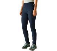 Regatta Womens Pentre Stretch II Walking Trousers UV Protection Water Repellent Winter Hiking Blue