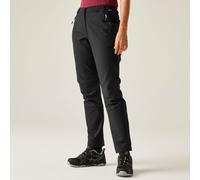 Regatta Women's Questra Walking Trousers, Water Repellent, Stretchable & Wind Resistant - Perfect for Outdoors, Walking, Hiking & Camping Black