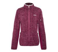 Regatta Womens Ralina Fleece Jacket - Beaujolais/Light Vanilla - 14 UK - Beaujolais/Light Vanilla - 100% Mixed