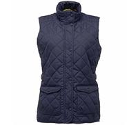 Regatta Women's Regatta Tarah Bodywarmer Plain Turtleneck Sleeveless Jacket, Blue (Navy), 12