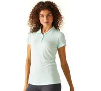 Regatta Womens Remex Ii Active Polo Shirt, Bleached Aqua Solid, 12 UK