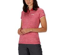 Regatta Womens Remex II Jersey Polo Shirt Top - Dark Cerise - 8