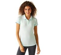 Regatta Womens Remex Ii Schnelltrocknender Hals Polo Shirt, Bleacheded Aqua, 12 UK